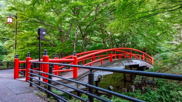 千と千尋の神隠し 温泉 群馬県 河鹿橋